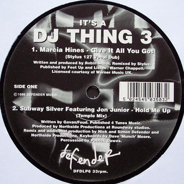 Various - It's A DJ Thing 3 Vinyl Vinly Record