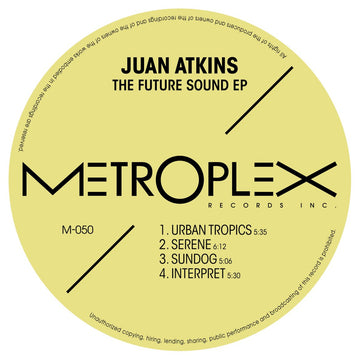 Various - Juan Atkins Presents The Future Sound EP Vinyl Vinly Record
