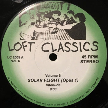 Various - Loft Classics Volume 6 Vinyl Vinly Record