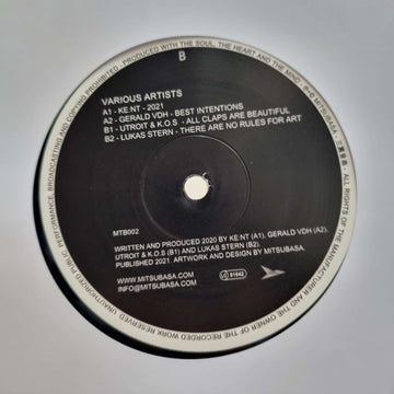 Various - MTB002 Vinyl Vinly Record
