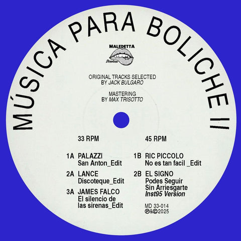 Various - Musica para Boliche Vol II Vinyl - Vinyl Record
