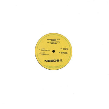 Various - Needs x GVR present The Future Of Vinyl Pt, 2 Vinyl Vinly Record
