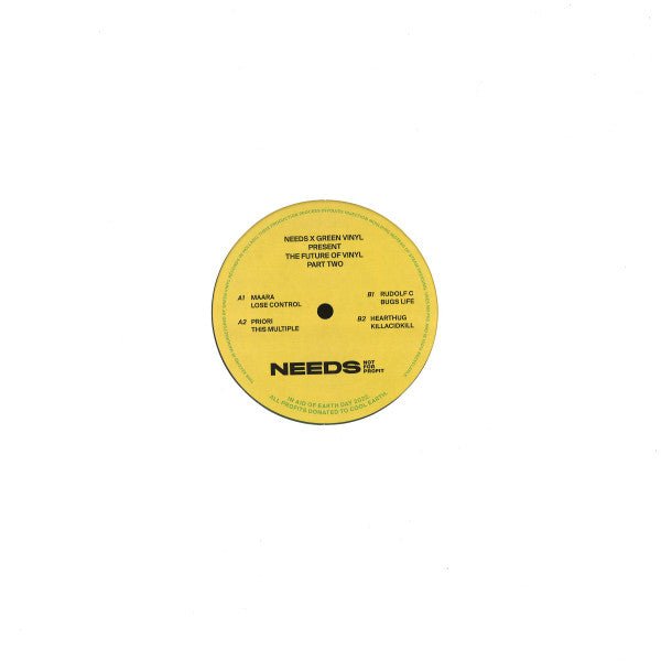 Various - Needs x GVR present The Future Of Vinyl Pt, 2 Vinyl