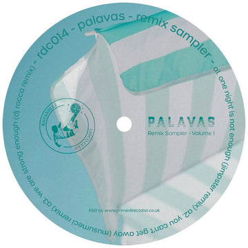 Various - Palavas - Remix Sampler Volume 1 Vinyl Vinly Record