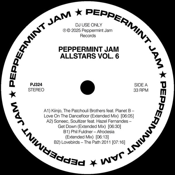 Various - Peppermint Jam Allstars Vol.6 Vinyl