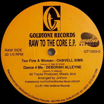 Various - Raw To The Core E.P. Vinyl Vinly Record