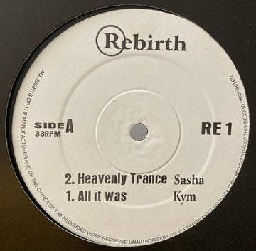 Various - Rebirth Vinyl Vinly Record