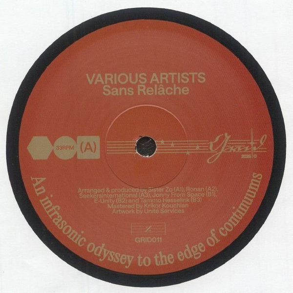 Various - Sans Relache Sampler (Ltd. 100 Copies) Vinyl