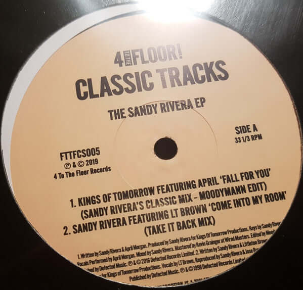 Various - The Sandy Rivera EP (Moodymann Edit) Vinyl