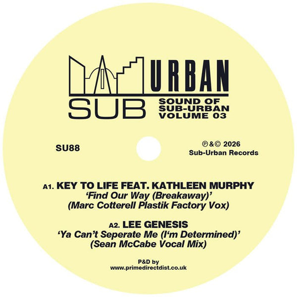 Various - The Sound Of Sub - Urban Volume 3 Vinyl