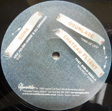 Various - Versatile Family Sampler Vinyl Vinly Record