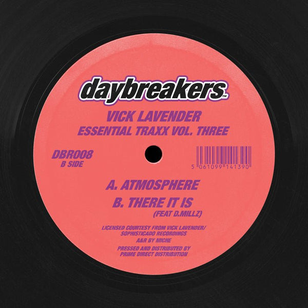 Vick Lavender - Essential Traxx Vol. 3 Vinyl