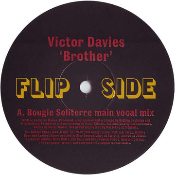 Victor Davies - Brother Vinyl Vinly Record