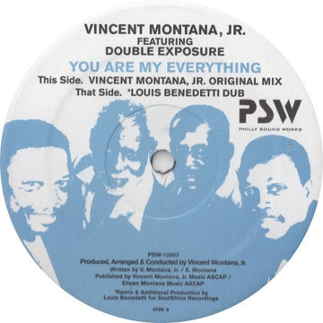 Vincent Montana, Jr. Featuring Double Exposure - You Are My Everything Vinyl Vinly Record