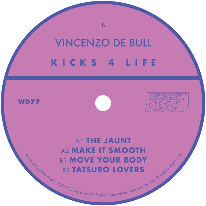 Vincenzo de Bull - Kicks 4 Life Vinyl