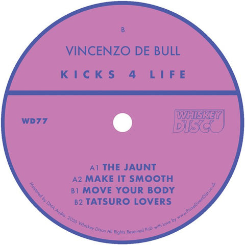Vincenzo de Bull - Kicks 4 Life Vinyl - Vinyl Record
