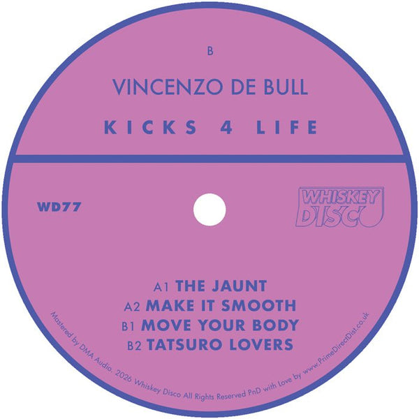 Vincenzo de Bull - Kicks 4 Life Vinyl
