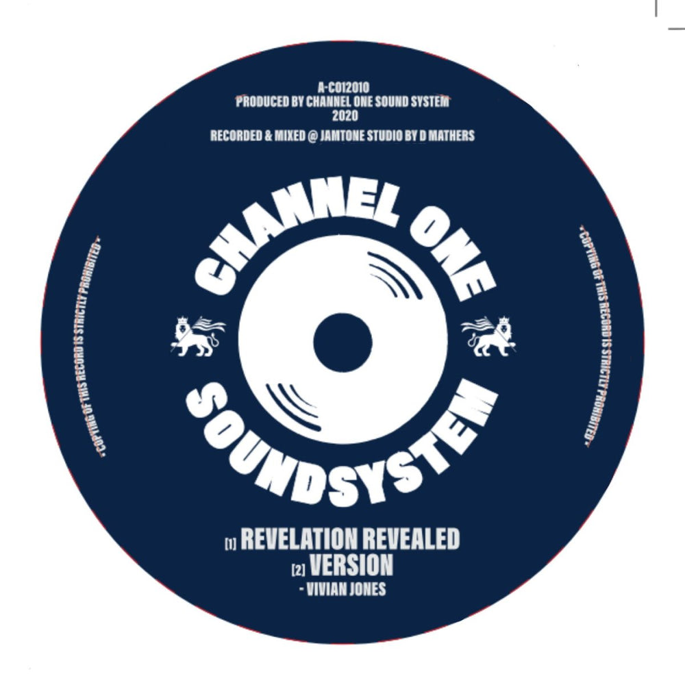 Vivian Jones & Channel One - Revelation Revealed EP Vinyl