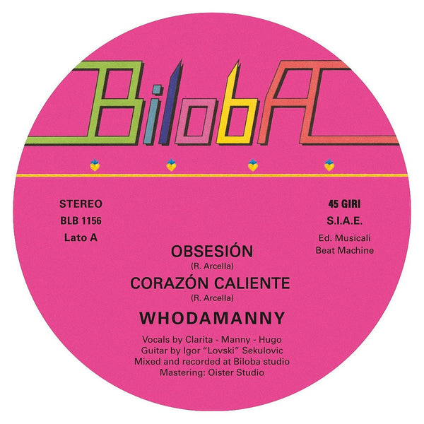 Whodamanny - Obsesión / Corazón Caliente Vinyl
