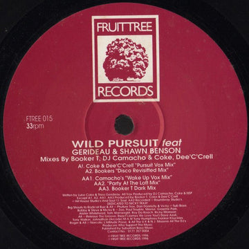 Wild Pursuit Feat Gerideau & Shawn Benson - So In Love Vinyl Vinly Record