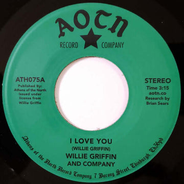 Willie Griffin & Company - I Love You Vinyl Vinly Record