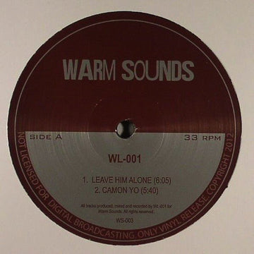WL - 001 - WL - 001 Vinyl Vinly Record
