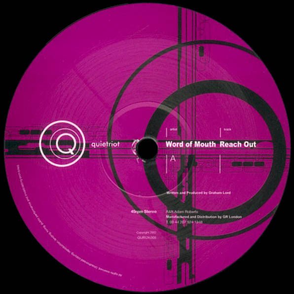 Word Of Mouth - Reach Out Vinyl