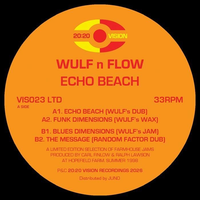 Wulf N Flow - Echo Beach Vinyl