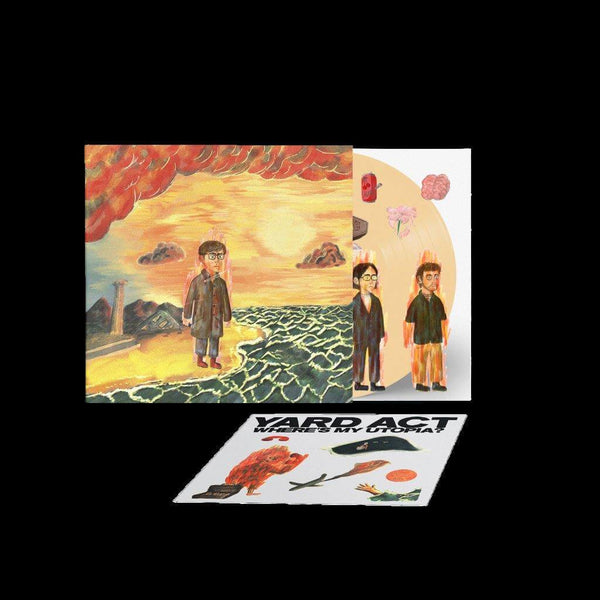 Yard Act - Where's My Utopia? (Yellow + Sticker Set) Vinyl