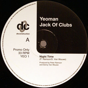 Yeomen - Jack Of Clubs Vinyl Vinly Record