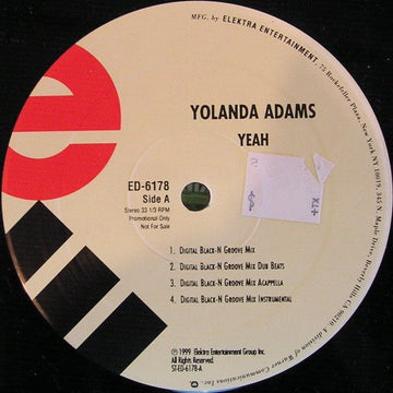 Yolanda Adams - Yeah Vinyl Vinly Record