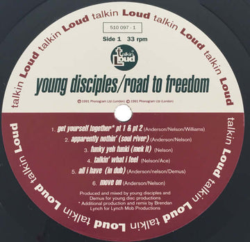 Young Disciples - Road To Freedom Vinyl Vinly Record