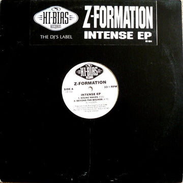 Z - Formation - Intense EP Vinyl Vinly Record
