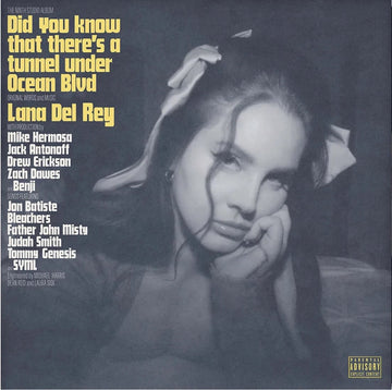 Lana Del Ray - Did you know that there's a tunnel under Ocean Blvd - Artists Lana Del Ray Genre Pop Release Date 27 Mar 2023 Cat No. 4859191 Format 2 x 12