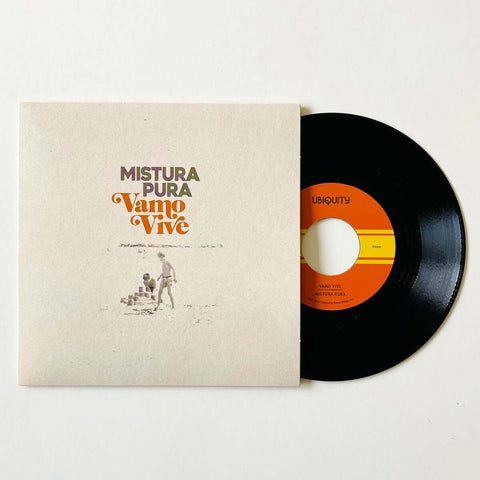 Mistura Pura - Vamo Vive - Artists Mistura Pura Genre Jazz-Funk, Bossanova Release Date 3 Feb 2023 Cat No. UR7414-7 Format 7" Vinyl - Ubiquity Recordings - Ubiquity Recordings - Ubiquity Recordings - Ubiquity Recordings - Vinyl Record