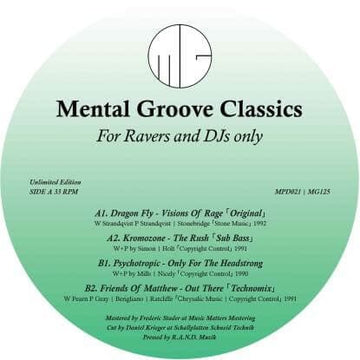 Various - Mental Groove Records Vol. 1 - Mental Groove Music and Musique Pour La Danse are ecstatic (and there couldn’t be any better way to express our feelings here) to announce the first volume of Mental Groove Classics... - Mental Groove Music / Musiq Vinly Record