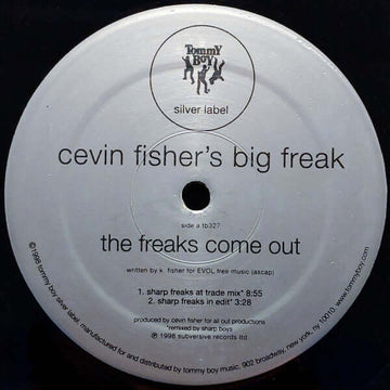 Cevin Fisher's Big Freak - The Freaks Come Out - Cevin Fisher's Big Freak : The Freaks Come Out (12