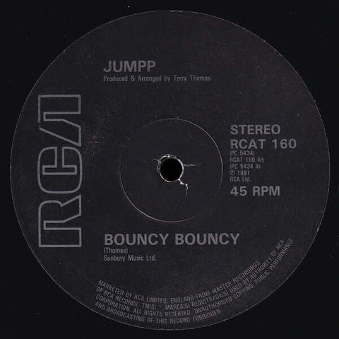 Jumpp - Bouncy Bouncy - Jumpp : Bouncy Bouncy (12") is available for sale at our shop at a great price. We have a huge collection of Vinyl's, CD's, Cassettes & other formats available for sale for music lovers - RCA - RCA - RCA - RCA - Vinyl Record