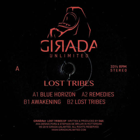 D&S - Lost Tribes - D&S : Lost Tribes (12", EP) is available for sale at our shop at a great price. We have a huge collection of Vinyl's, CD's, Cassettes & other formats available for sale for music lovers - Girada Unlimited - Girada Unlimited - Girada Un - Vinyl Record