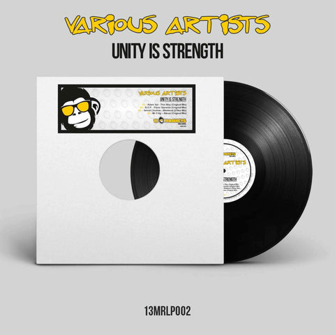 Various - Unity Is Strength - Artists Various Genre Hardcore, Breakbeat Release Date 10 December 2021 Cat No. 13MRLP002 Format 12" Vinyl - 13Monkeys Records - 13Monkeys Records - 13Monkeys Records - 13Monkeys Records - Vinyl Record