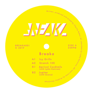 Breaka - Breaka 001 - Breaka presents ‘Breaka 001’, the first release on his own self-titled label. “This record is a special project for me. Releasing myself has allowed me to collect four tracks reflecting different sides of my musical world. ‘Breaka 00 Vinly Record