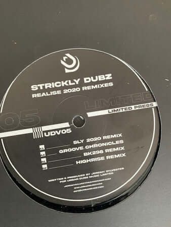 Strickly Dubz - Realise (2020 Remixes) - Strickly Dubz : Realise (2020 Remixes) (12", EP, Ltd, RM) is available for sale at our shop at a great price. We have a huge collection of Vinyl's, CD's, Cassettes & other formats available for sale for music lover - Vinyl Record