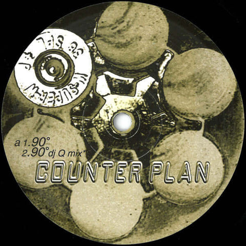 Counter Plan - 90° - Counter Plan : 90° (12") is available for sale at our shop at a great price. We have a huge collection of Vinyl's, CD's, Cassettes & other formats available for sale for music lovers - Soma Quality Recordings - Soma Quality Recordings - Vinyl Record