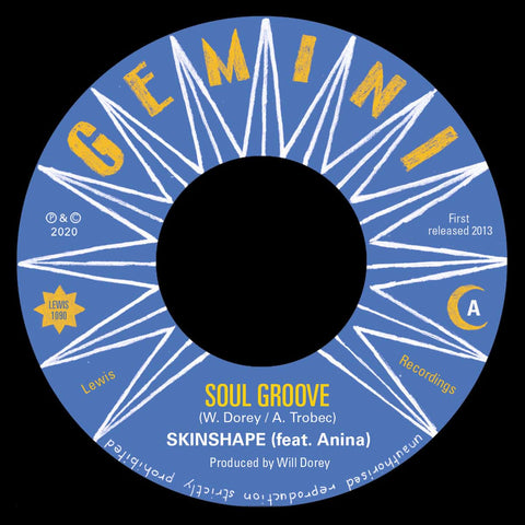 Skinshape / Stally & The Breadwinners - Soul Groove / Riddim Box Dub 7" (Vinyl) - Skinshape / Stally & The Breadwinners - Soul Groove / Riddim Box Dub 7" (Vinyl) - Originally released on Will Dorey’s own Horus label back in 2013 the 7” was limited to 300 - Vinyl Record