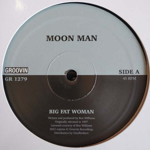 Moon Man - Big Fat Woman - Moon Man : Big Fat Woman (12", EP, RE) is available for sale at our shop at a great price. We have a huge collection of Vinyl's, CD's, Cassettes & other formats available for sale for music lovers - Groovin Recordings - Vinyl Record