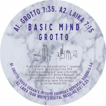 Basic Mind - Grotto - Artists Basic Mind Genre Deep House, Acid Release Date Cat No. COSI-001 Format 12