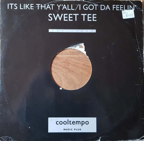 Sweet Tee - It's Like That Y'all / I Got Da Feelin' - Sweet Tee : It's Like That Y'all / I Got Da Feelin' (12") is available for sale at our shop at a great price. We have a huge collection of Vinyl's, CD's, Cassettes & other formats available for sale fo - Vinyl Record