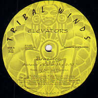 Elevators - Brazilica - Elevators : Brazilica (12") is available for sale at our shop at a great price. We have a huge collection of Vinyl's, CD's, Cassettes & other formats available for sale for music lovers - Tribal Winds - Tribal Winds - Tribal Winds - Vinyl Record