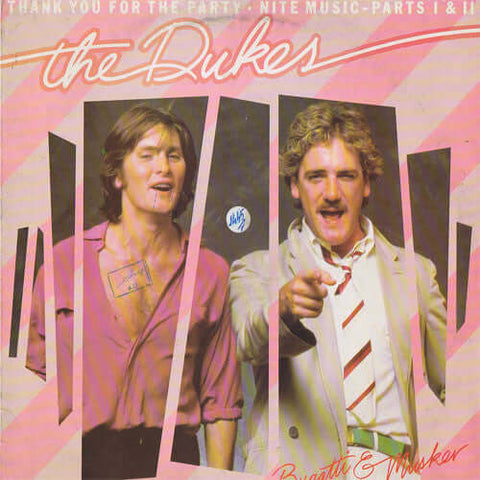 The Dukes - Thank You For The Party - The Dukes : Thank You For The Party (12") is available for sale at our shop at a great price. We have a huge collection of Vinyl's, CD's, Cassettes & other formats available for sale for music lovers - WEA Records - W - Vinyl Record