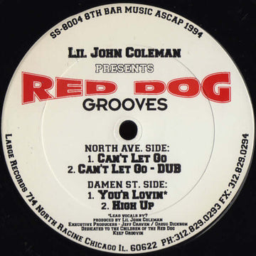 Lil John Coleman* - Red Dog Grooves - Lil John Coleman* : Red Dog Grooves (12